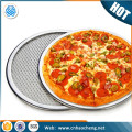 Waschbar und wiederverwendbar 8 Zoll 12 Zoll 30 cm 14 Zoll Edelstahl / Aluminium Pizza Bildschirm Pfanne